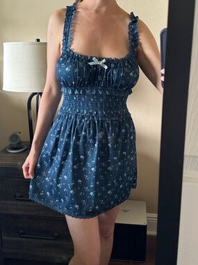 for love and lemons gillian mini dress FOR LOVE AND LEMONS Jillian Mini Dress